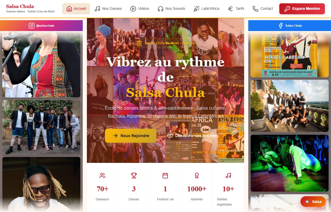 Site Salsa Chula
